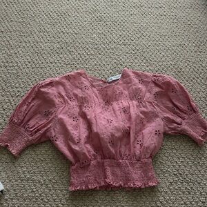 Zara Pink Top